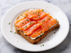 Licht gezouten zalm