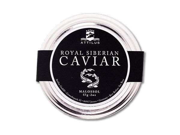 CAVIAR SIBÉRIEN ROYAL (Pasteurisé)